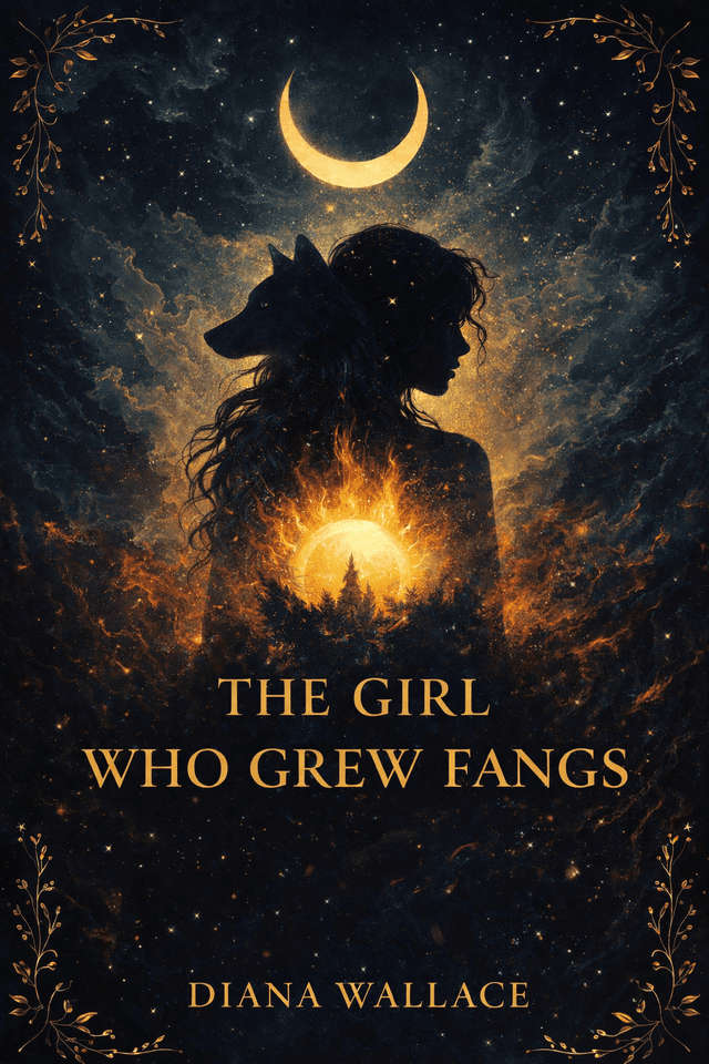 Cover of The Girl Who Grew Fangs by Diana Wallace