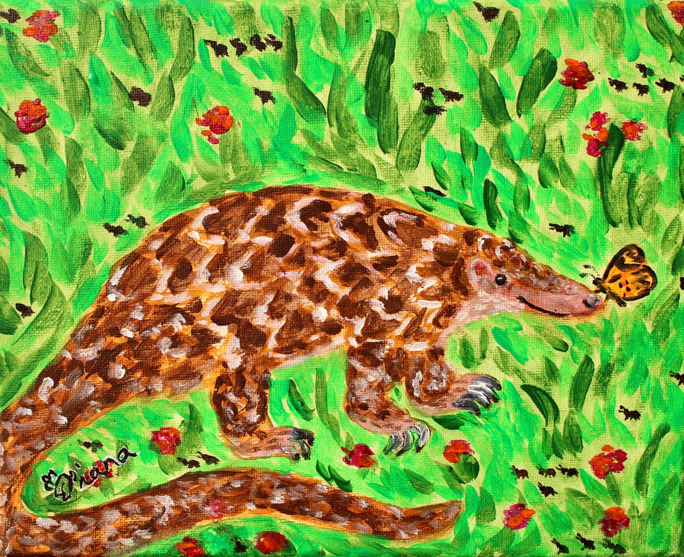 Kala caminando por el bosque